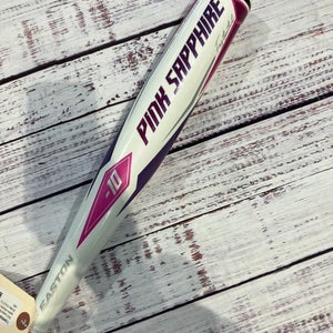 2022 Easton Pink Sapphire Alloy Bat (-10) Alloy 15 oz 25" (Used)