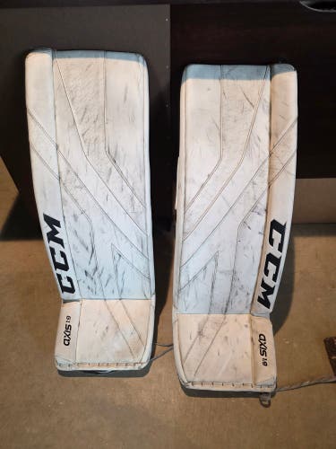 33" CCM Axis 1.9 Goalie Leg Pads (Used)