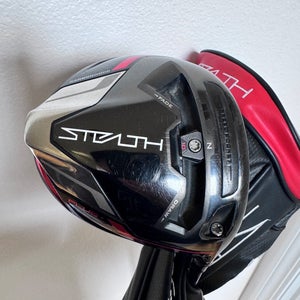 Men's 2022 TaylorMade Stealth Plus Right Handed Driver Stiff Flex 9 Loft (Used)