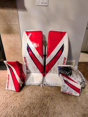 34" Bauer Hyperlite 2 Regular Goalie Full Set Pro Stock (Used)