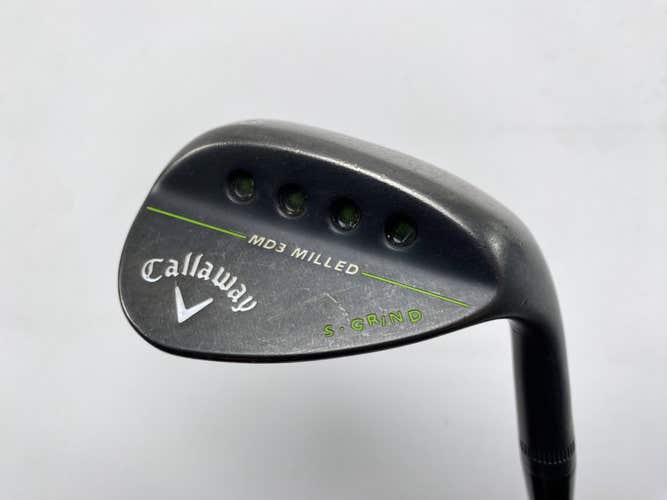 Callaway MD3 Milled Black S-Grind Lob Wedge LW 58* 9S Dynamic Gold Wedge RH