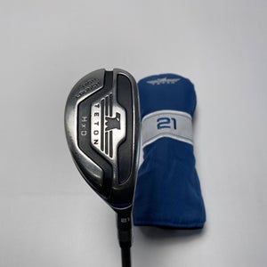 Teton HXD 3 Hybrid 21* 75g Senior Graphite Mens RH HC