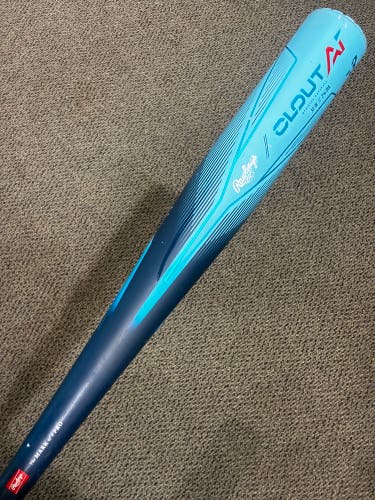 2024 Rawlings Clout AI Alloy Bat BBCOR Certified (-3) Alloy 29 oz 32" (Used)