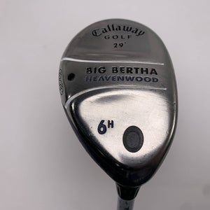 Callaway Big Bertha Heavenwood 6 Hybrid 29* Aldila 50g Ladies Womens RH