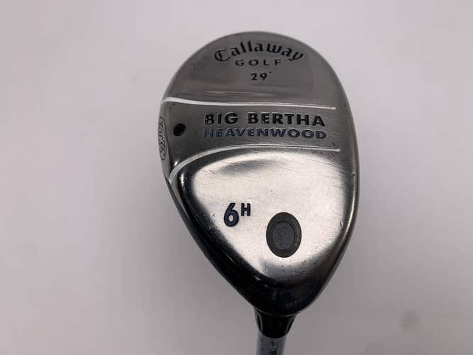Callaway Big Bertha Heavenwood 6 Hybrid 29* Aldila 50g Ladies Womens RH