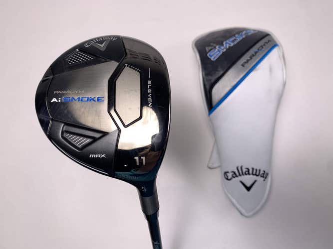 Callaway Paradym Ai Smoke Max 11 Fairway Wood 27* Cypher 5.0 40g Senior RH HC