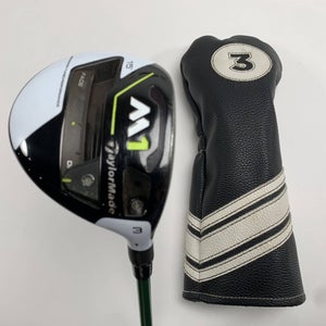 TaylorMade M1 3 Fairway Wood 15* OBAN Revenge 5 Green 03 55g Regular Mens RH HC