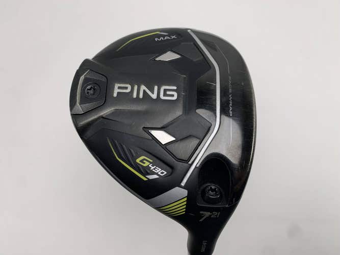 Ping G430 Max 7 Fairway Wood 21* Kuro Kage 80HY Extra Stiff Graphite Mens RH