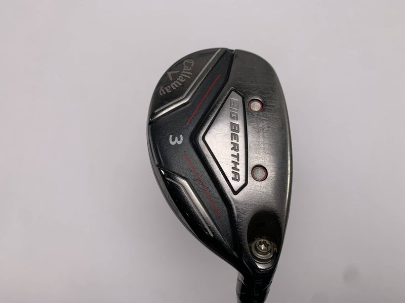 Callaway Big Bertha 2019 3 Hybrid 18* Veylix Alpina 673 Regular Graphite Mens RH
