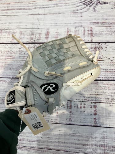 Gray Rawlings Highlight RH Softball Glove 12" (Used)