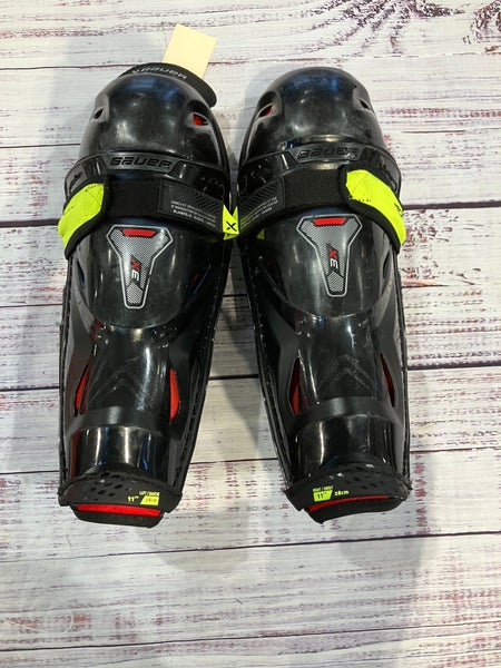 Junior Bauer Vapor 3X Shin Pads 11" (Used)