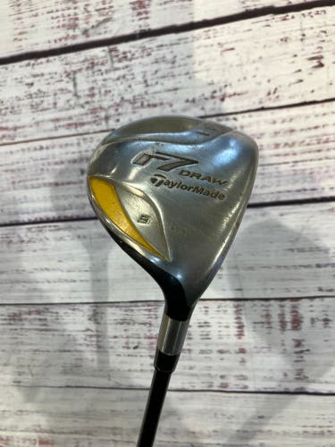 Men's TaylorMade R7 Draw Fairway Wood Right Handed Regular Flex 3 Wood (Used)