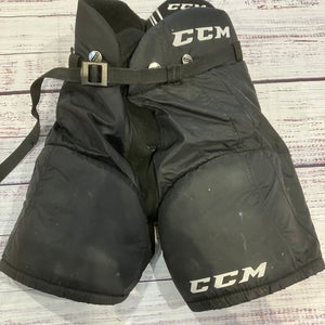 Black Youth Large CCM LTP Hockey Pants (Used)