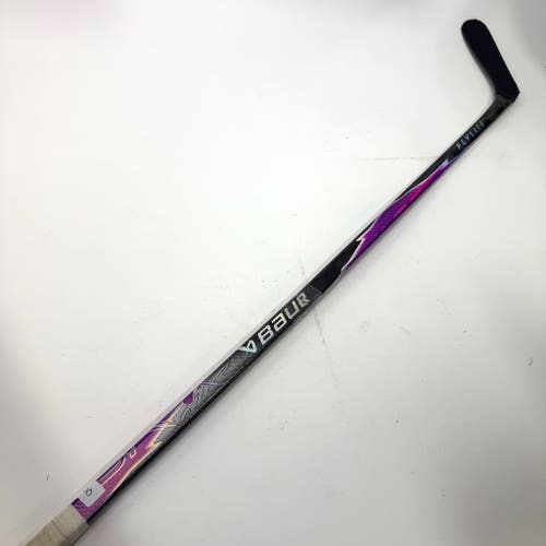 Repaired Left Handed Bauer Purple Flylite - P92 Curve 77 Flex - #QQ456