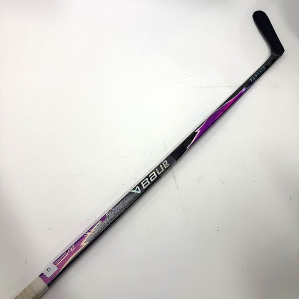 Repaired Left Handed Bauer Purple Flylite - P92 Curve 77 Flex - #QQ456