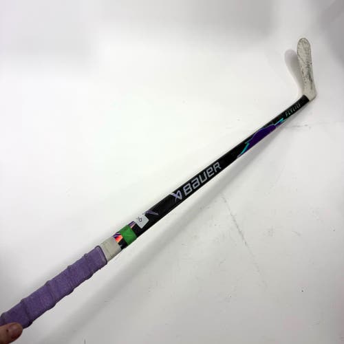 Repaired Left Handed Bauer Purple Flylite - P28 Curve 65 Flex - #QQ455
