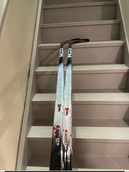 (2 pack) Senior CCM JetSpeed FT8 Pro Left Hand Hockey Stick P28 75 Flex Pro Stock (New)
