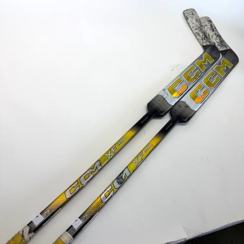 x2 - Repaired Regular Gold CCM XF Pro - 26" Paddle