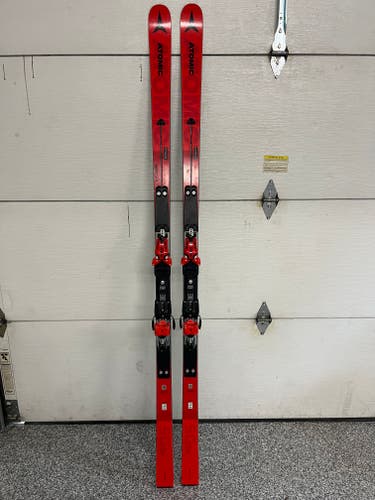 Atomic 207 cm Redster FIS SG Skis With X16 Bindings (Used)