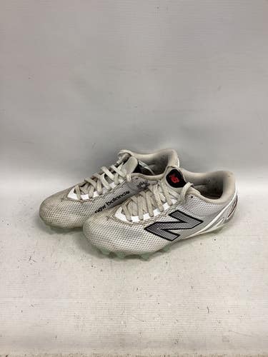 Used New Balance LAX Cleats Mens White Senior 8.5 11851-S000044470