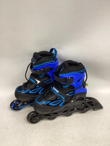 Used 2PM INLINE Junior Rec Fitness Skates Black Adjustable 11851-S000044445