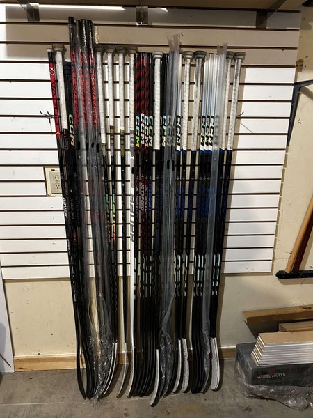 Senior CCM and Bauer Left Hand Hockey Sticks (New and Used)