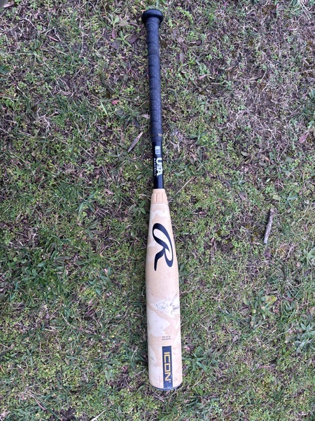 2025 Rawlings Icon Composite USABat Certified Bat (-10) 19 oz 29" (Used)