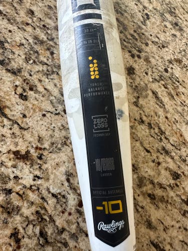 2025 Rawlings Icon Composite USSSA Certified Bat (-10) 20 oz 30" (Used)