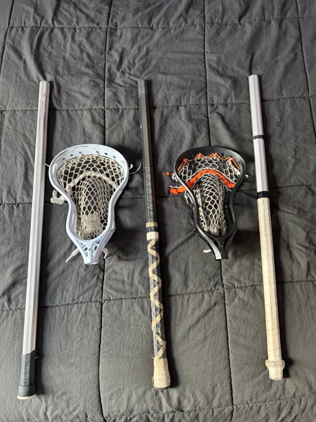 Lacrosse Bundle - 3 shafts, 2 heads