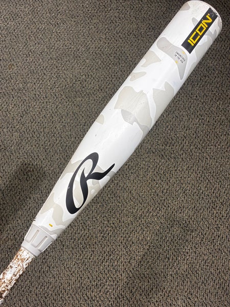 2025 Rawlings Icon Composite Bat USSSA Certified (-5) Composite 23 oz 31" (Used)