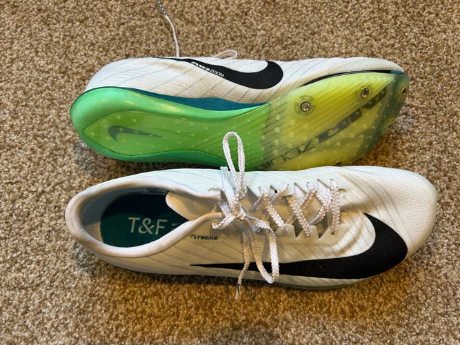 Men's Size M 9.0 (W 10.0) Adult Nike Air Zoom Maxfly 2 Track and Field Spikes