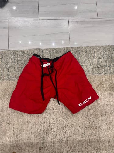 Red Large CCM Pro Pant Shell (New)