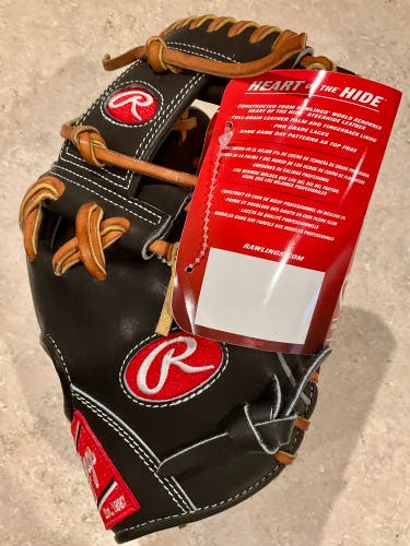 Rawlings Heart of the Hide RH Infield Baseball Glove 11.5" (New)
