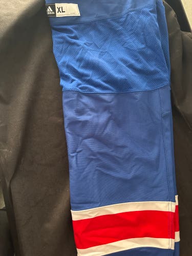 Blue Senior XL Adidas Socks Pro Stock (Used)