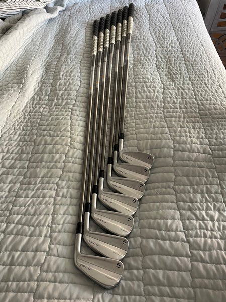 TaylorMade P-790 Right Handed Iron Set Stiff Flex Graphite Shaft (Used)