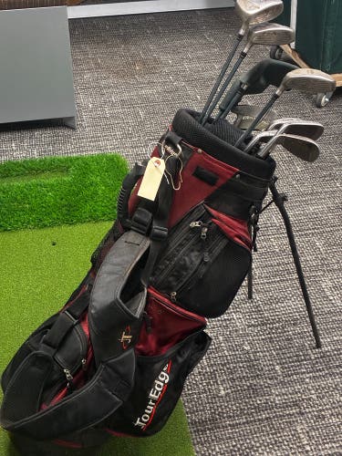 Women's Tour Edge Clubs (Full Set) Right Handed Ladies Flex 12 Pieces (Used)