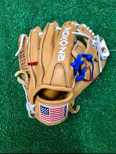 Nokona S1EP100 USA Pop RHT Elite Baseball Glove 10.5" (Barely Used)