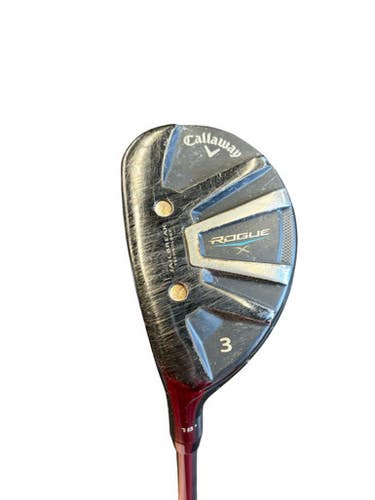 Used Callaway ROGUE Mens Hybrid Club LH 3 Hybrid 10299-S000307791