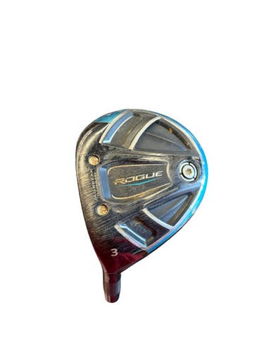 Used Callaway ROGUE Mens Fairway Wood LH 3 Wood 10299-S000307790