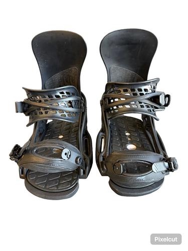 Used Burton DIODE EST Mens Binding Only Black LG 10299-S000307892