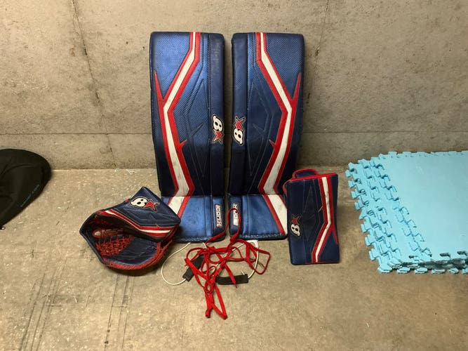 34" Brian's Iconik Full Right Goalie Full Set (Used)