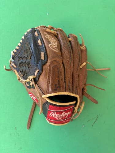 Brown Rawlings Premium Series LH Pitcher's Baseball Glove 11.5"