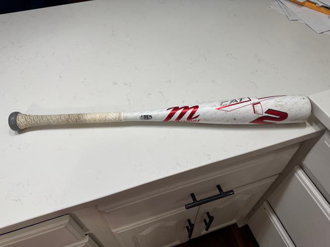2023 Marucci CATX2 Alloy USSSA Certified Bat (-10) 18 oz 28" (Used)