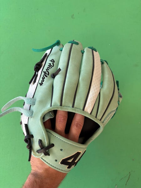Green 44 Pro Japan select RH Infield Baseball Glove 11.5
