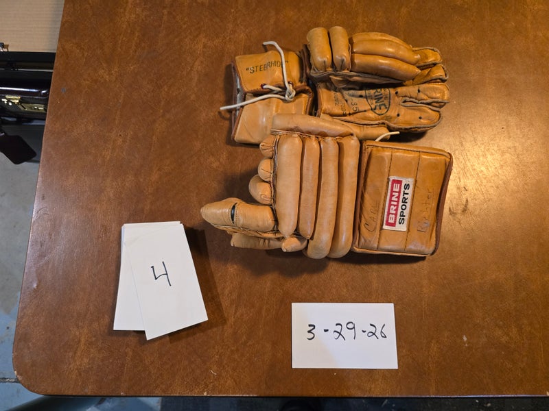 Vintage Lacrosse Gloves #4