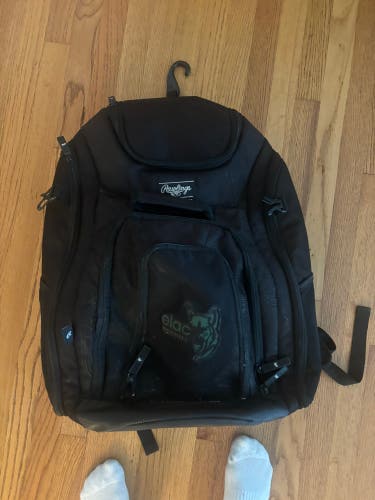 Official Rawlings Legion 2 Baseball Backpack ELAC East LA College One Size Used