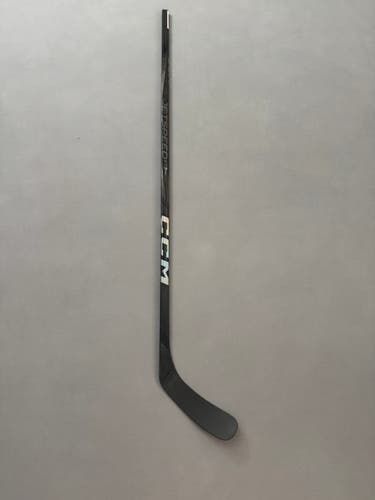 New 70 Flex P28M CCM Ribcor Trigger 8 Pro (FT7 Pro dress) Left Hand Pro Stock Hockey Stick - Chrome