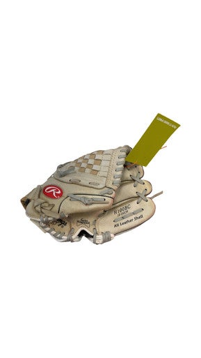 Used Rawlings HIGHLIGHT SERIES BB/SB Glove RH Throw White 10" 11859-S000029396