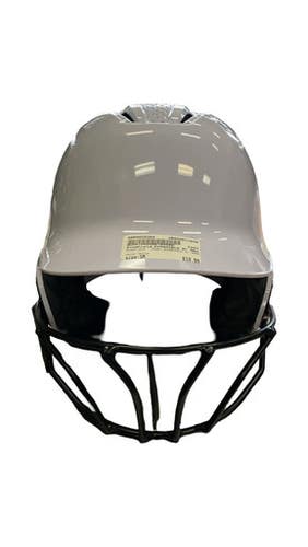 Used Evoshield EVOSHIELD W/ MASK Batting Helmet w/Mask White SM 11859-S000029384