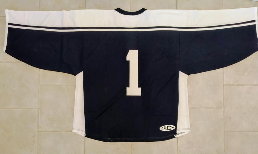 AK- H7600-216  Hockey Team Set - 14 Jerseys - Navy/White - New